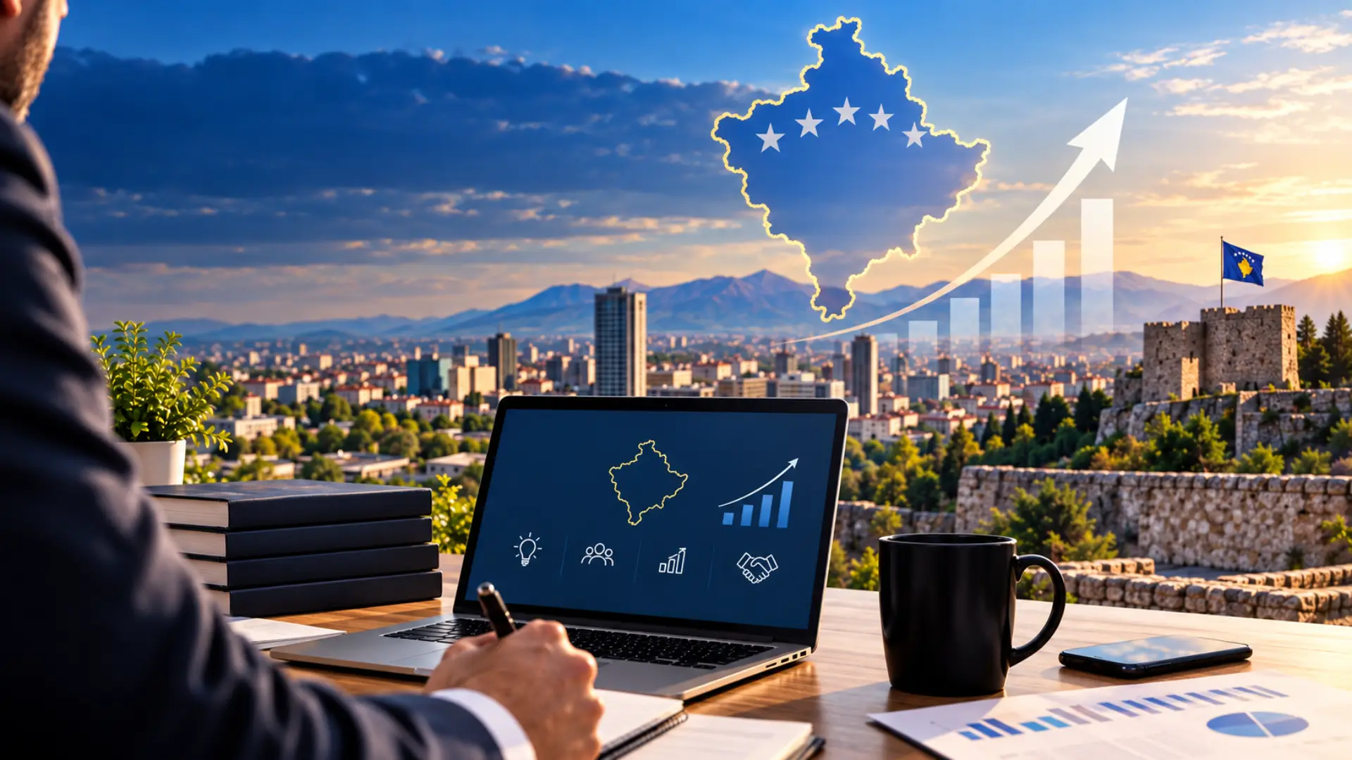 Sipërmarrës dhe rritje ekonomike në Kosovë – biznes, inovacion dhe potencial